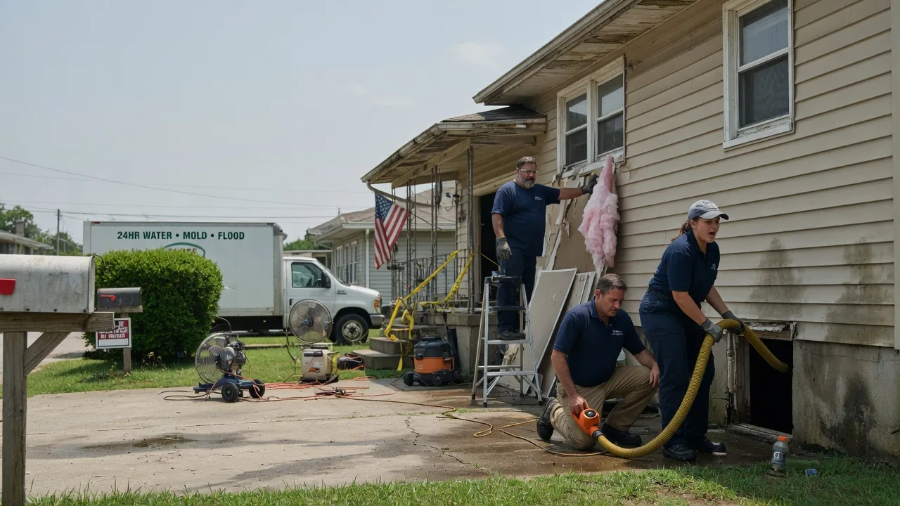 Water Damage Repair in Brookhaven, MS near me